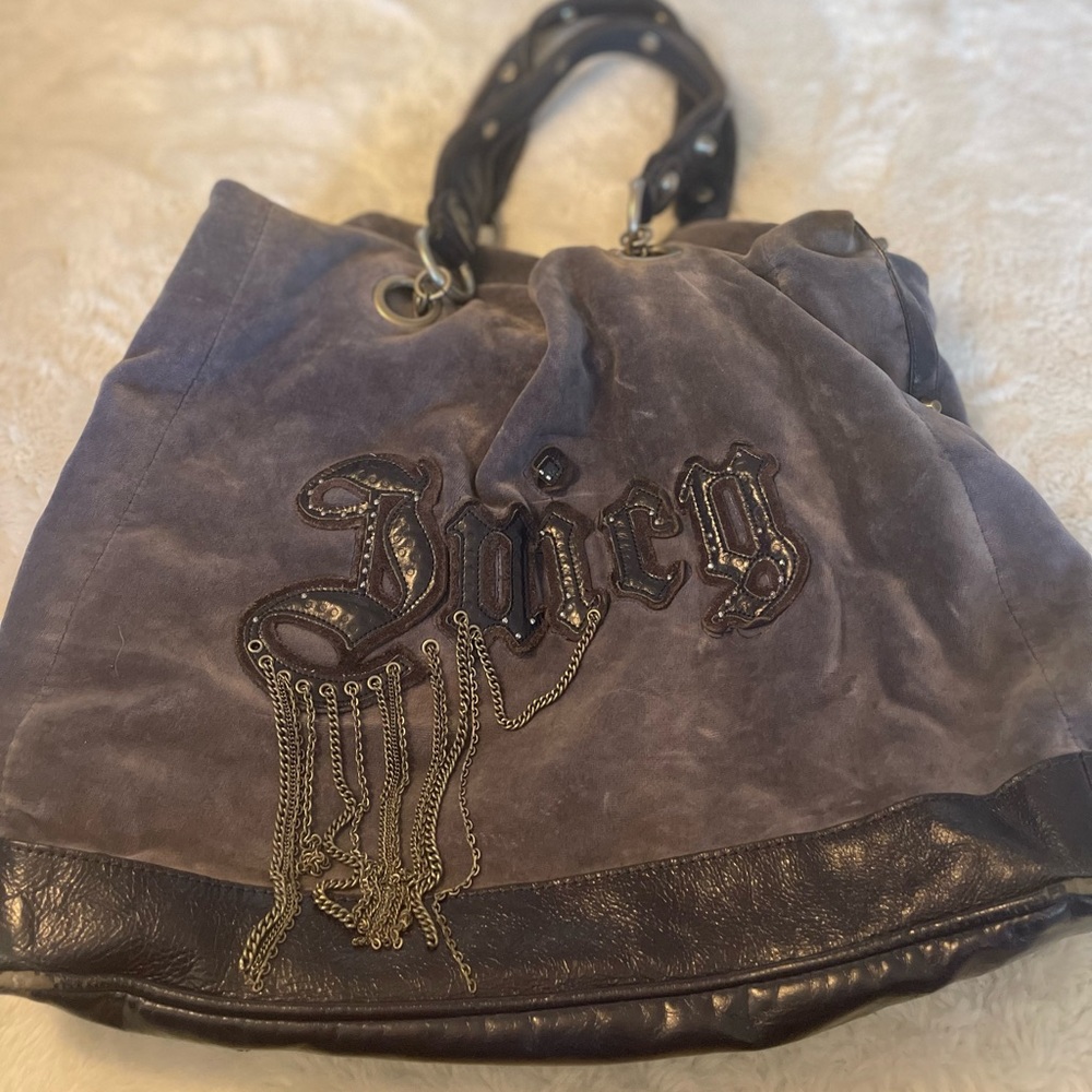 Used vintage Juicy Couture large purse!!